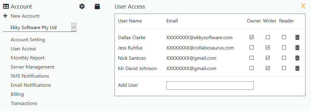 Account Settings